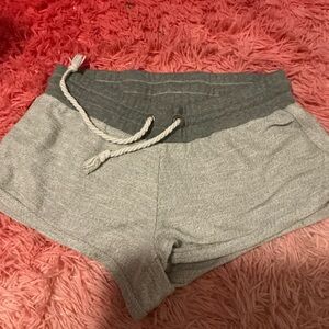 Roxy Two-Tone Gray Athletic Shorts
